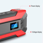 Car Jump Starter Power Bank 25000mah 600a 12v Starting Device Portable Emergency Car Booster Auto Car Battery With LED Lights For Car, Boat