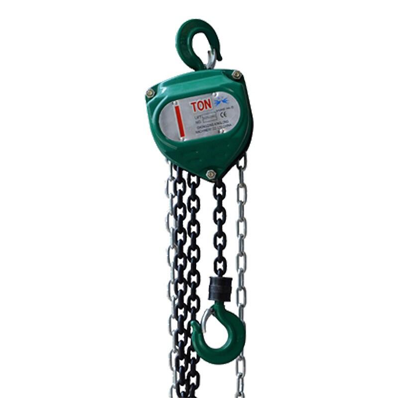 1T * 6m Chain Block Lifting Equipment Lifting Hoist Hook For Construction