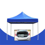 Outdoor Awning Sunshade Four Legged Umbrella Tent Outdoor Big Sun Umbrella Simple Open Automatic Folding Corner 3x3