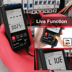 ECVV Digital Multimeter Handheld Universal Meter Auto Recognition NCV 1000V DC Voltage, Resistance,Capacitance Measure Meter Large Screen Electronic Repair Tool