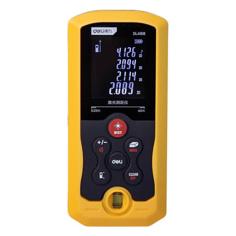 Deli 40m Laser Range Finder Laser Distance Meter DL4168; ECVV MAR – ecvv.ma