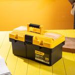 Deli 10 Pieces Reinforced Plastic Toolbox 14" Tool Box Toolkit DL-TC240