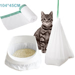 Cat Litter Box Liners Jumbo Disposable Bags with Drawstring for Cat Kitty Extra-Thick Scratch Resistant Pet Waste Litter Box Bag 10 Rolls Per Pack