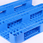 Plastic Pallet And Skid Static Load 8818lbs Dynamic Load 2204lbs Warehouse Pallet Forklift Pallet 1200 * 1000 * 150mm Blue