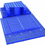 Plastic Backing Board 1000 * 600 * 50mm Moisture-proof Board Grid Combined Backing Board Warehouse Pallet Floor Board Small Shelf Backing Board