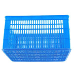 Plastic Basket Rectangular Pallet Thickened Fruits Large Vegetables Frame Factory Storage Logistics Storage Turnover Box B3 Outside 485 * 350 * 265