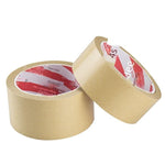 10 Rolls Paper Sealing Tape Photo Frame Back Panel Painting Mounting Frame Masking Tape High Adhesive Free Kraft Paper Tape 80mm Wide * 23m