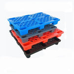 Forklift Pallet Plastic Pallet Warehouse Backing Plate Forklift Grid Moisture-proof Plate Stackable Goods Pallet Shelf Blue 80 * 80 * 14cm