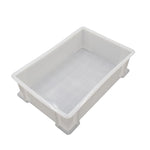 Thickened Plastic Tray Logistics Turnover Box Parts Box Classification Basket Toolbox Storage Box Storage Box 3 White 520 * 350 * 150 Mm