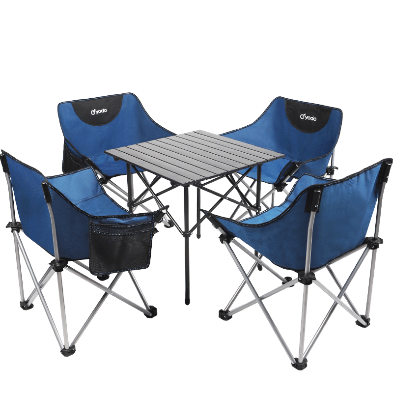 Outdoor Butterfly Table Portable Outdoor Picnic Chair Set