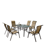 Outdoor Table And Chair Courtyard Balcony Iron Mesh Table And Chair Five Piece Set Outdoor Simple Leisure Tea Table 4