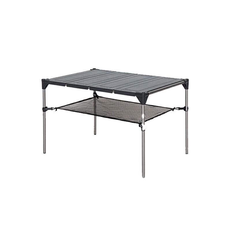 Outdoor Portable Folding Tables And Chairs Ultra Light Aluminum Alloy Picnic Table Camping Self Driving Barbecue Table